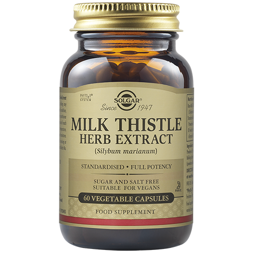 Solgar® | MILK THISTLE HERB EXTRACT VEGETABLE CAPSULES